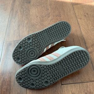 Adidas Sneakers with Pink Accents